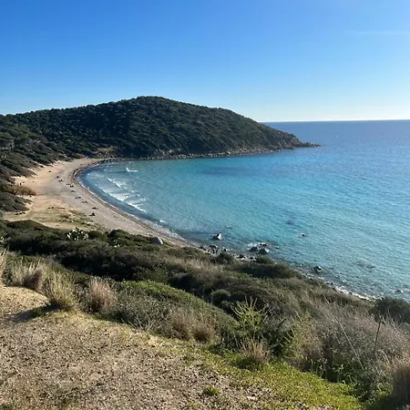 Solanas, Casa Cacteae, 5 Min To The וילה *